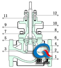 電動保溫調(diào)節(jié)閥（套筒結構圖）